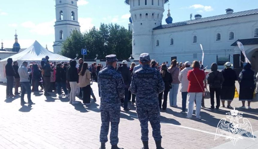 Росгвардия обеспечила безопасность значимых мероприятий в Тюменской области 