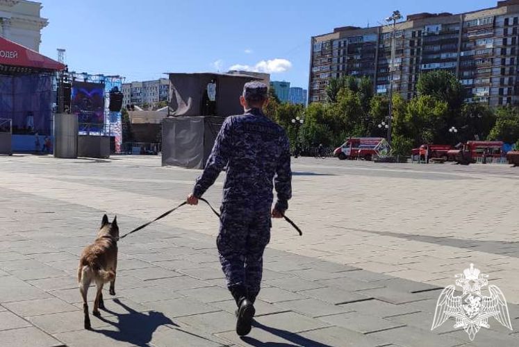 Росгвардия в Тюмени обеспечила безопасность мероприятий посвященных Дню области 