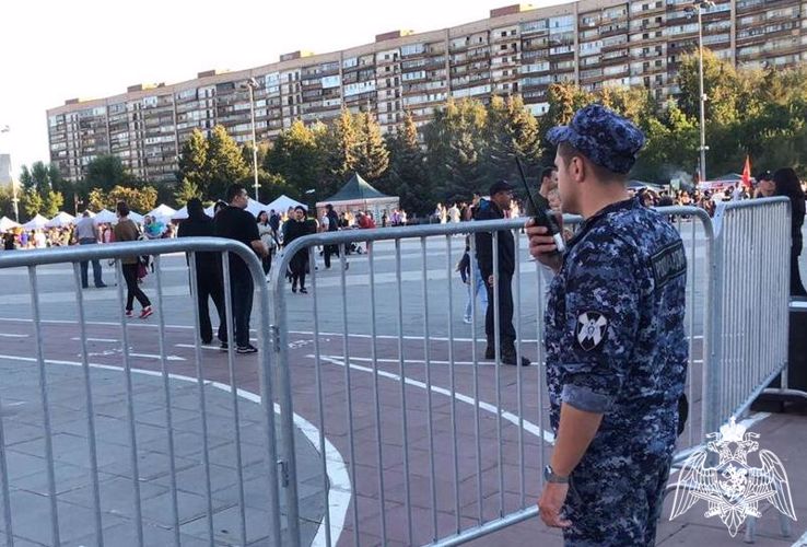 Росгвардия в Тюмени обеспечила безопасность мероприятий посвященных Дню области 