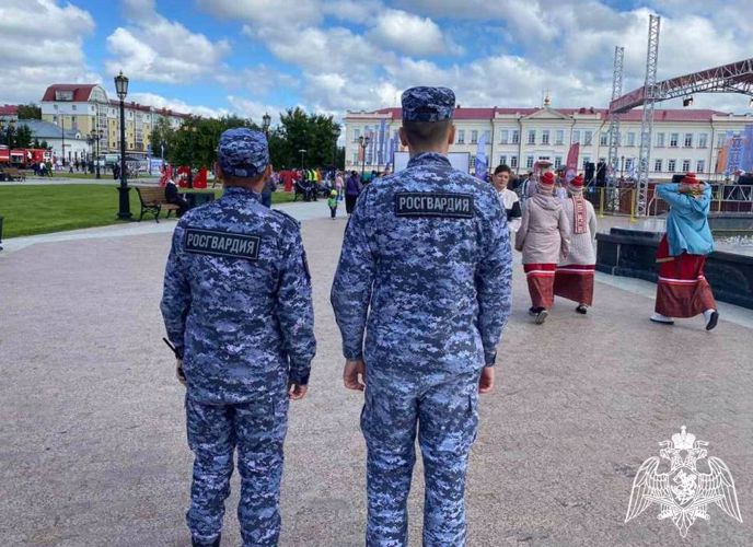 Росгвардия обеспечила безопасность значимых мероприятий в Тюменской области 