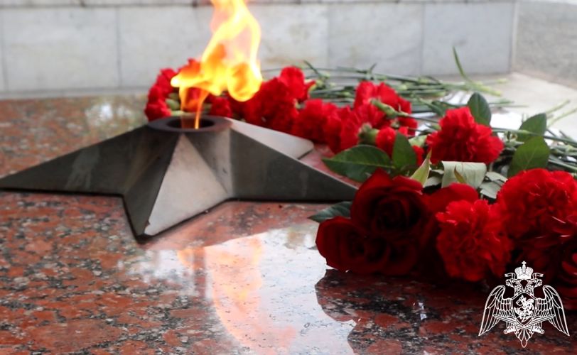 Память погибших боевых товарищей почтили росгвардейцы в Тюмени