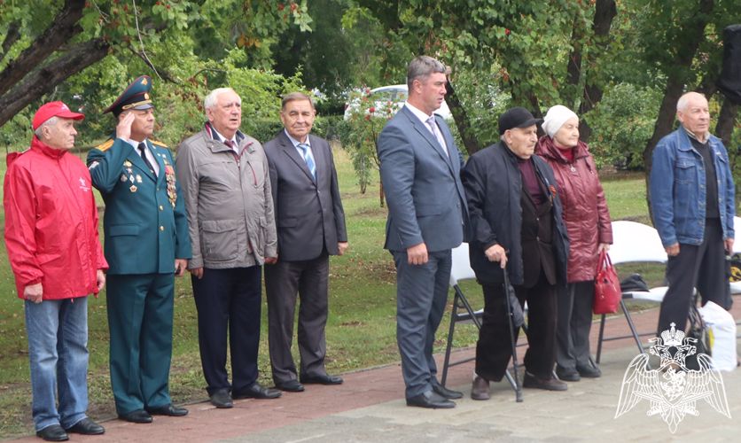 Росгвардия в Тюмени приняла участие в праздновании 80-летия Победы в Курской битве