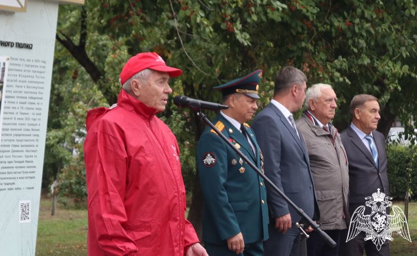 Росгвардия в Тюмени приняла участие в праздновании 80-летия Победы в Курской битве