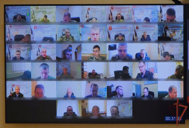 Состоялось заседание научно-практической секции в Уральском округе Росгвардии