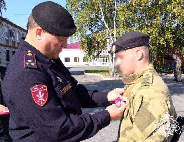 Бойцам тюменского ОМОН вручены награды