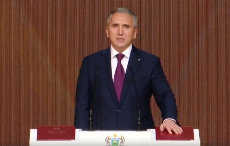 Начальник территориального управления Росгвардии принял участие в торжественной церемонии инаугурации губернатора Тюменской области