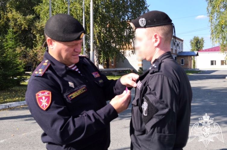 Бойцам тюменского ОМОН вручены награды