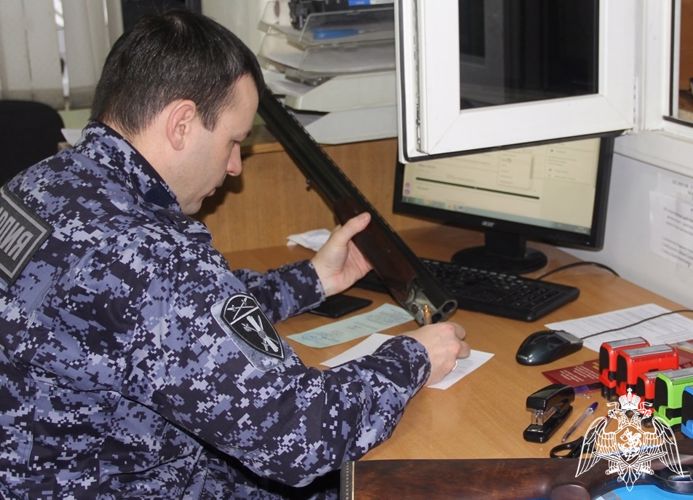 Специалисты Росгвардии в Тюменской области подвели итоги оперативно-профилактического мероприятия «Арсенал» 