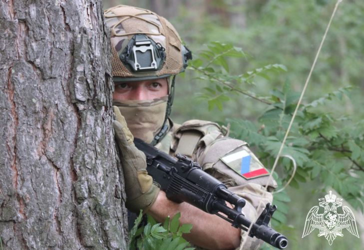 Тюменский ОМОН Росгвардии отметил 32-ю годовщину со дня сформирования