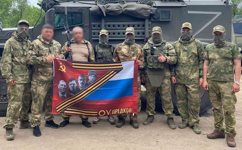 Ветераны спецназа Росгвардии из Тюмени продолжают участие в патриотической акции «Своих не бросаем»