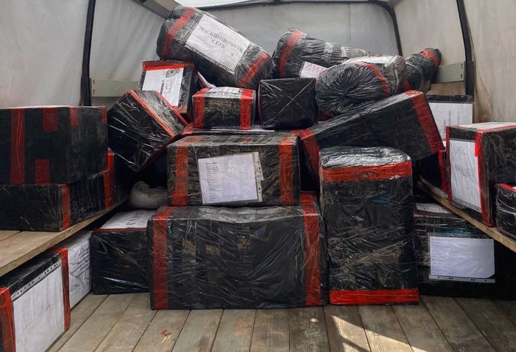 Ветераны спецназа Росгвардии из Тюмени продолжают участие в патриотической акции «Своих не бросаем»
