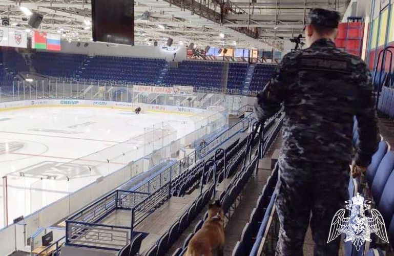 Росгвардия обеспечила безопасность матчей Всероссийского турнира по хоккею в Тюмени