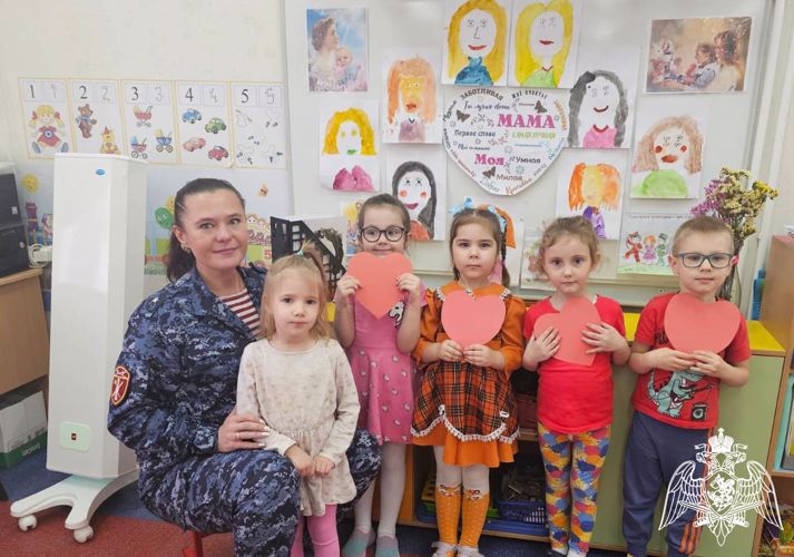 «Моя мама служит в Росгвардии» ежегодный традиционный проект состоялся в Тюменской области