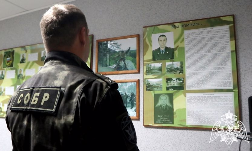 В рамках проекта «Россия – страна героев!» росгвардейцы рассказали о своем земляке из Тюменской области