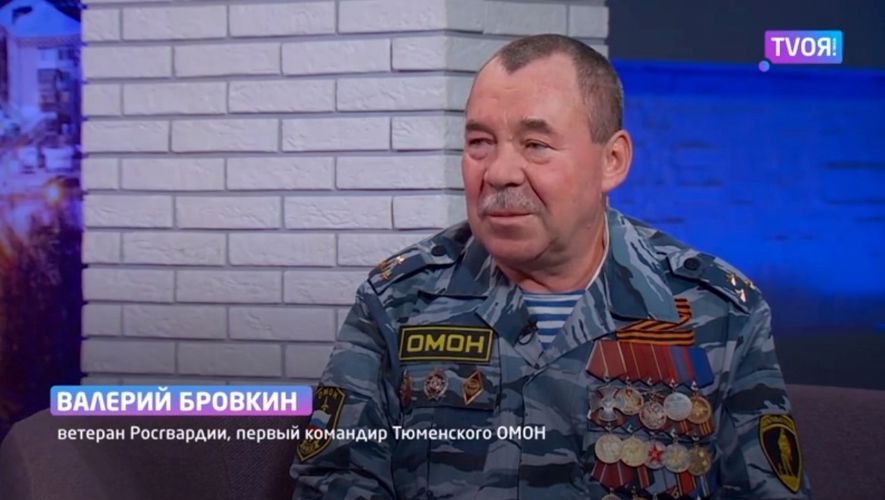 Ветеран Росгвардии выступил участником телевизионного проекта «Люди в погонах» (видео)