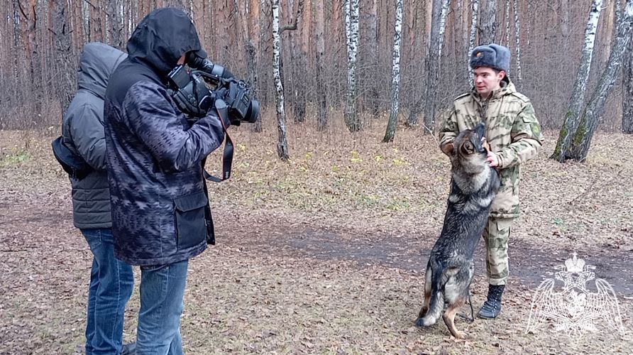 Кинолог Росгвардии стал участником тюменского проекта «Герои в погонах» медиахолдинга «Сибинформбюро»