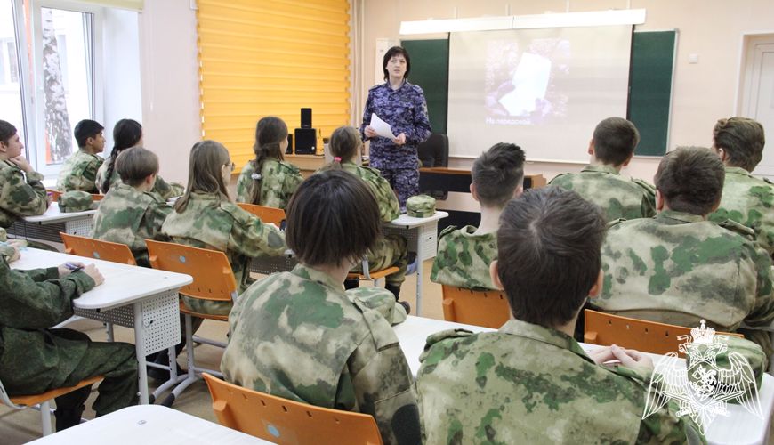 «Моя мама служит в Росгвардии» ежегодный традиционный проект состоялся в Тюменской области
