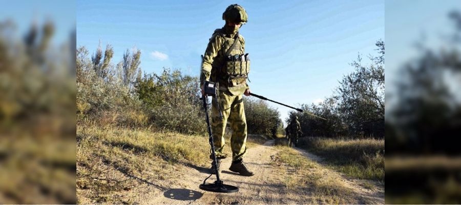 Крупную партию оружия и боеприпасов обнаружили росгвардейцы на территории Херсонской и Запорожской областей в течение месяца