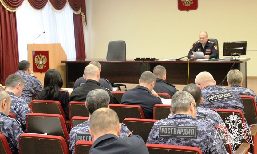 В Управлении Росгвардии по Тюменской области подведены итоги служебно-боевой деятельности за 2023 год