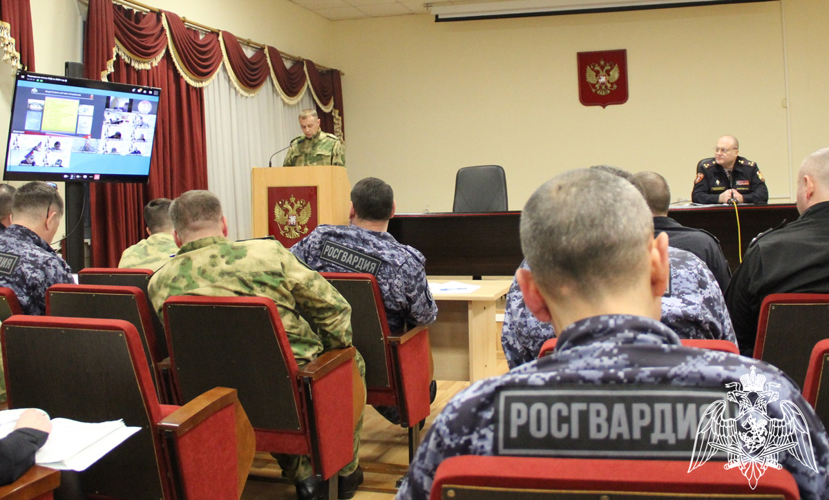 В Управлении Росгвардии по Тюменской области подведены итоги служебно-боевой деятельности за 2023 год