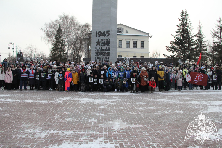 В день 80-летия полного освобождения Ленинграда от фашистской блокады в Тюменской области состоялись памятные мероприятия