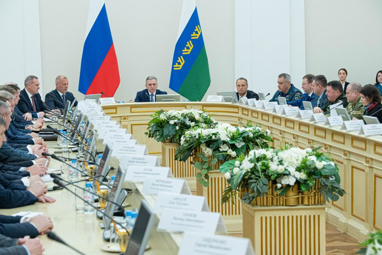 Заседание по предупреждению и ликвидации чрезвычайных ситуаций состоялось в Тюменской области