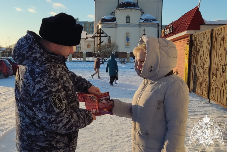 Ведомственная акция «Безопасный новый год» продолжается в Тюмени