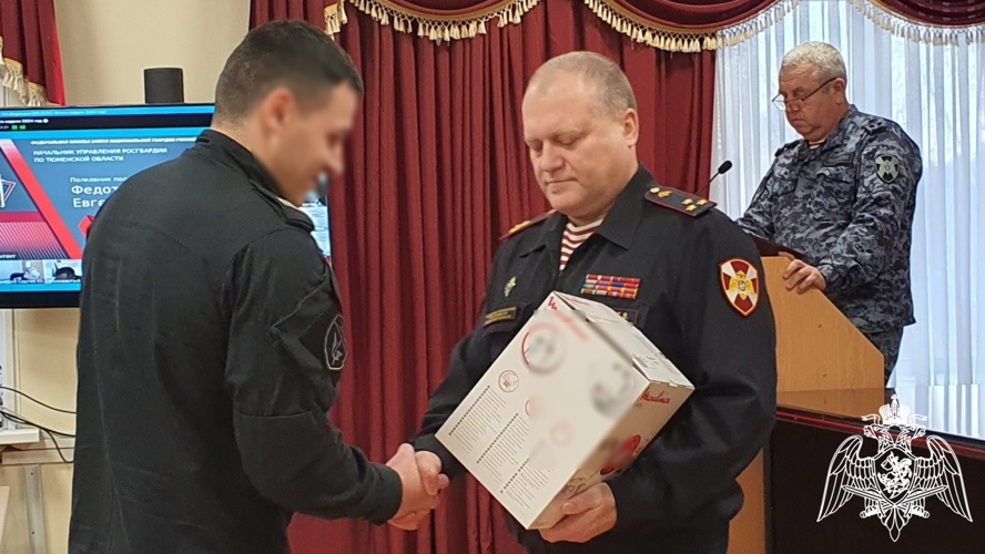 В Управлении Росгвардии по Тюменской области состоялось торжественное мероприятие