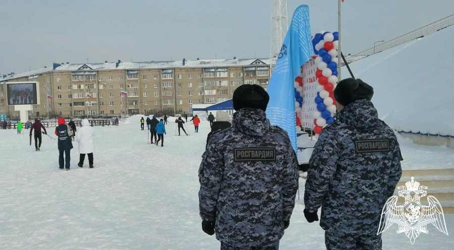 Росгвардия в Тюменской области обеспечила безопасность  «Лыжни России – 2024»