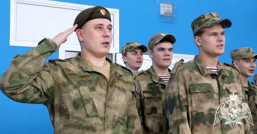 Всероссийскую патриотическую акцию Росгвардии «Прощание славянки – марш, объединивший народы» поддержали в Тюмени