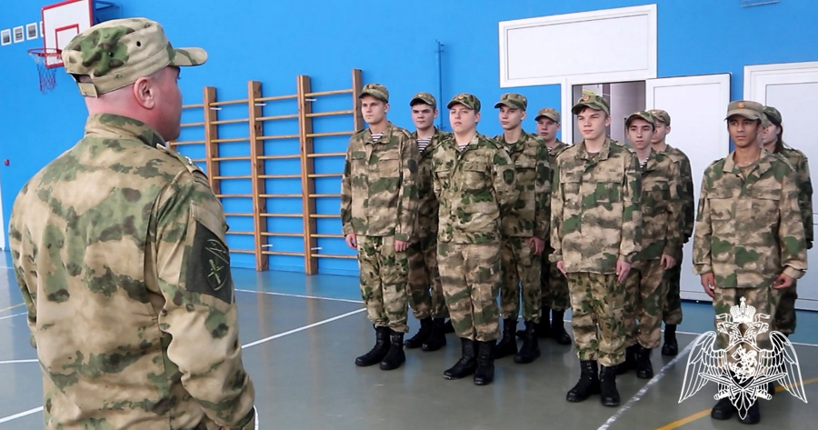 Всероссийскую патриотическую акцию Росгвардии «Прощание славянки – марш, объединивший народы» поддержали в Тюмени