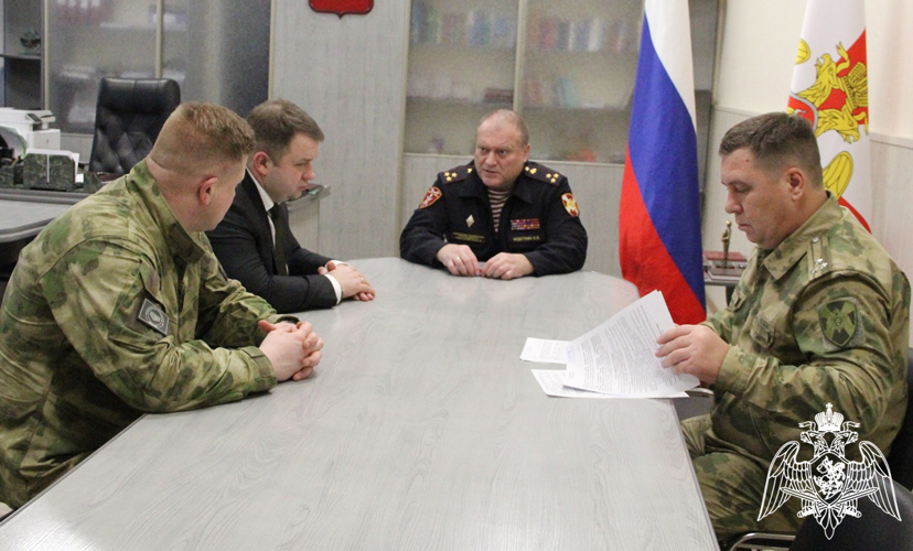 Управление Росгвардии по Тюменской области и Центр «ВОИН» заключили соглашение о сотрудничестве