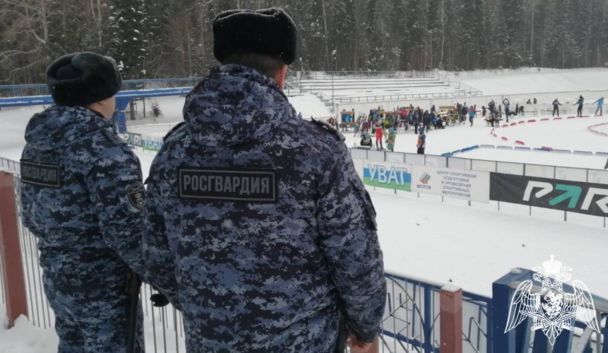 Росгвардия в Тюменской области обеспечила безопасность и антитеррористическую защищённость Всероссийских соревнований 
