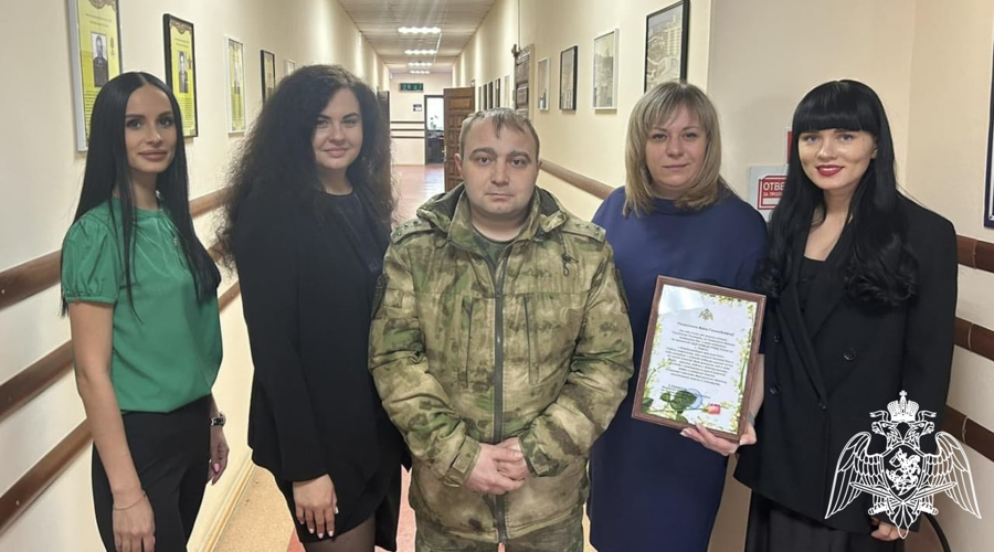  «Весенний комплимент от Росгвардии» принимают женские коллективы организаций и структур взаимодействующих с территориальным управлением 