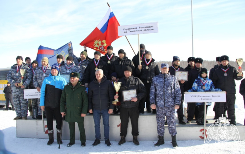 Команда Росгвардии одержала победу в конкурсе профессионального мастерства в Тюмени