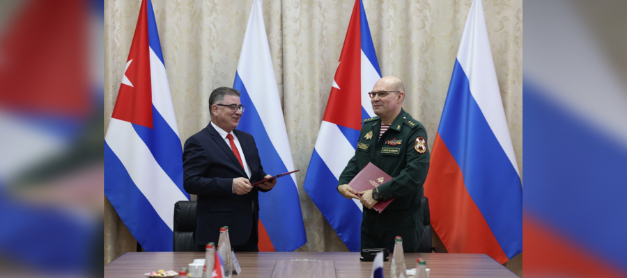 Генерал-полковник Олег Плохой подписал План сотрудничества между Росгвардией и Министерством внутренних дел Республики Куба