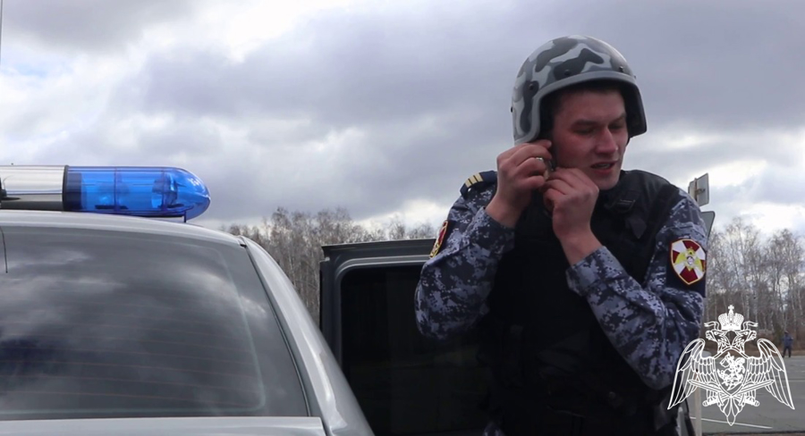 Конкурс профессионального мастерства среди сотрудников вневедомственной охраны состоялся в Тюмени (видео)