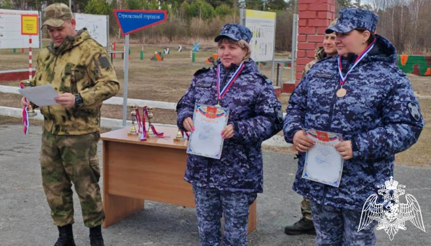 Чемпионат по стрельбе среди росгвардейцев состоялся в Тюмени