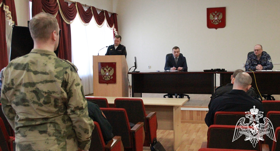 Заседание оперативного штаба состоялось в Управлении Росгвардии по Тюменской области