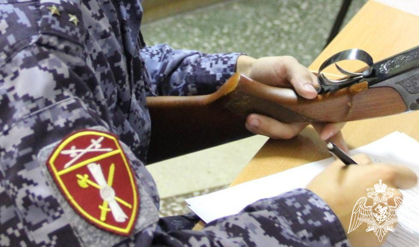 Росгвардия принимает оружие на временное хранение из-за возможного паводка