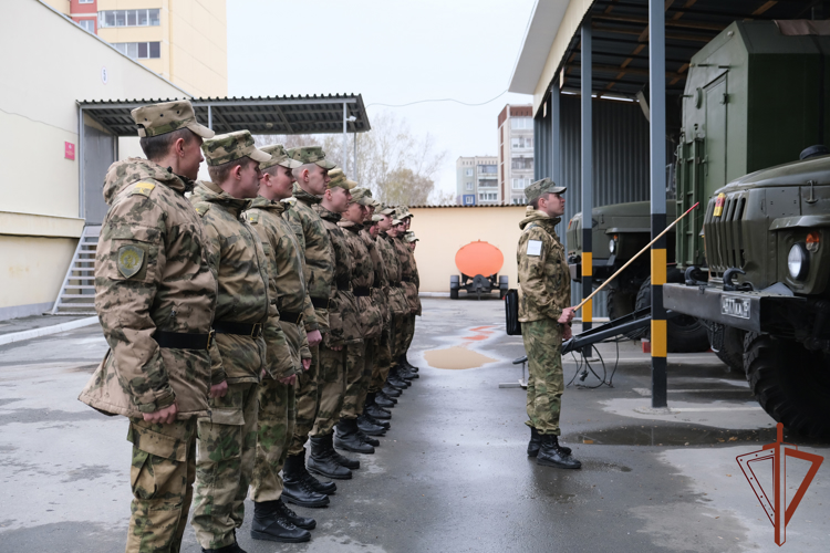 Курсанты Пермского военного института Росгвардии проходят стажировку на Урале