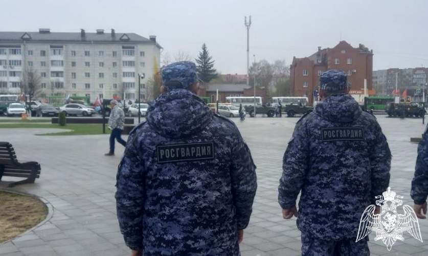 Росгвардия обеспечила безопасность празднования Дня Победы в Тюменской области