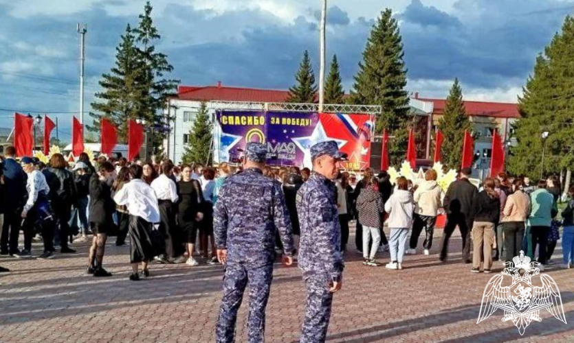Росгвардия обеспечила безопасность празднования Дня Победы в Тюменской области
