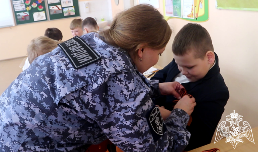 Патриотическая акция «Георгиевская ленточка» продолжается в Тюменской области (видео)