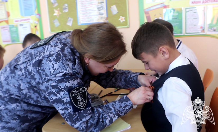 Патриотическая акция «Георгиевская ленточка» продолжается в Тюменской области (видео)