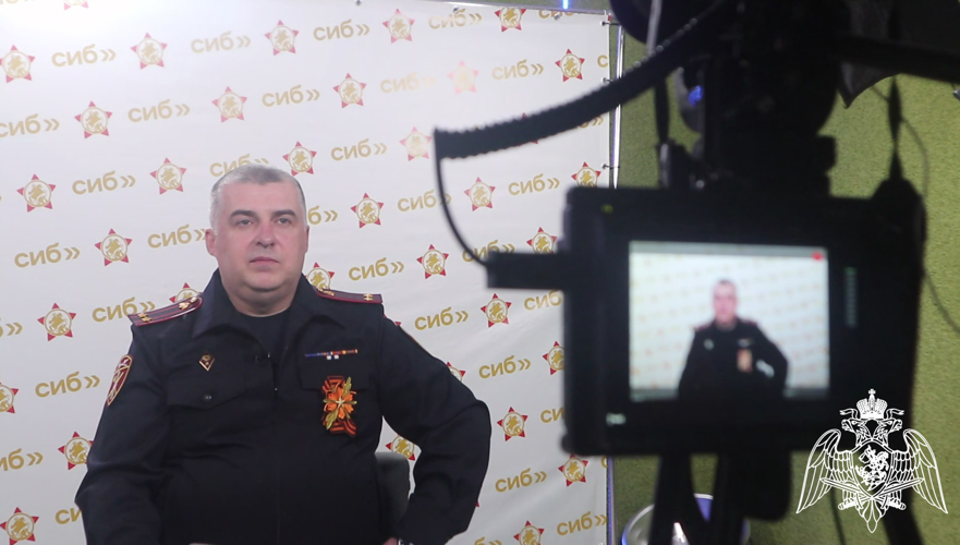 Росгвардейцы и ветераны ведомства стали участниками тюменского телемарафона «Наследники Победы»