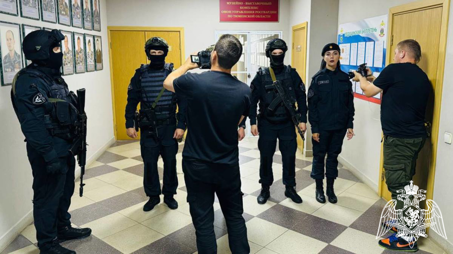 О водителях тюменского ОМОН рассказал очередной выпуск ведомственной программы (видео)