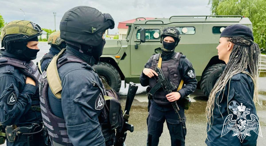 О водителях тюменского ОМОН рассказал очередной выпуск ведомственной программы (видео)