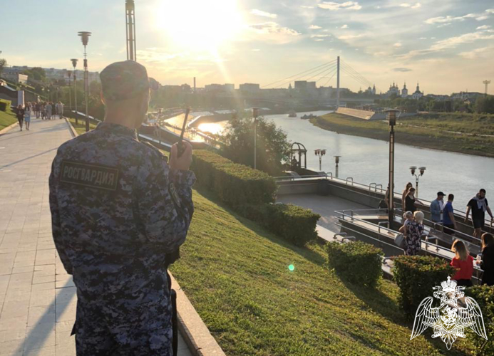 Росгвардия обеспечила безопасность празднования в Тюменской области Дня города и Дня военно-морского флота