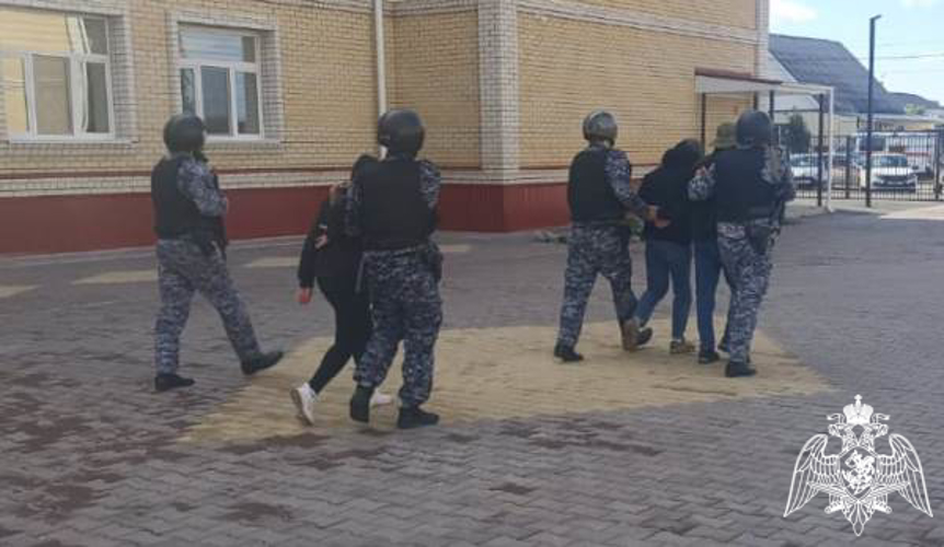 Росгвардейцы в Тюменской области приняла участие во всероссийских учениях